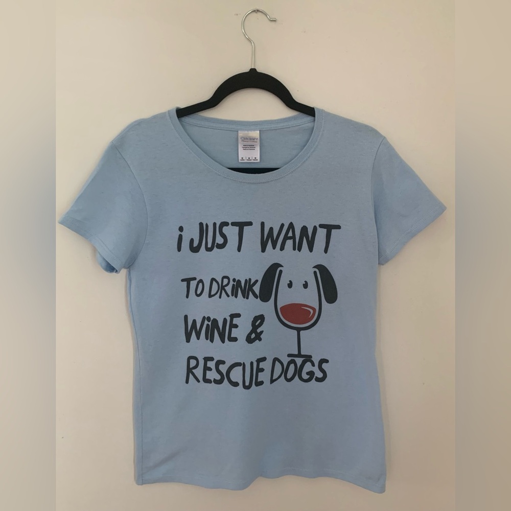 Blue Dog Rescue Graphic T-Shirt